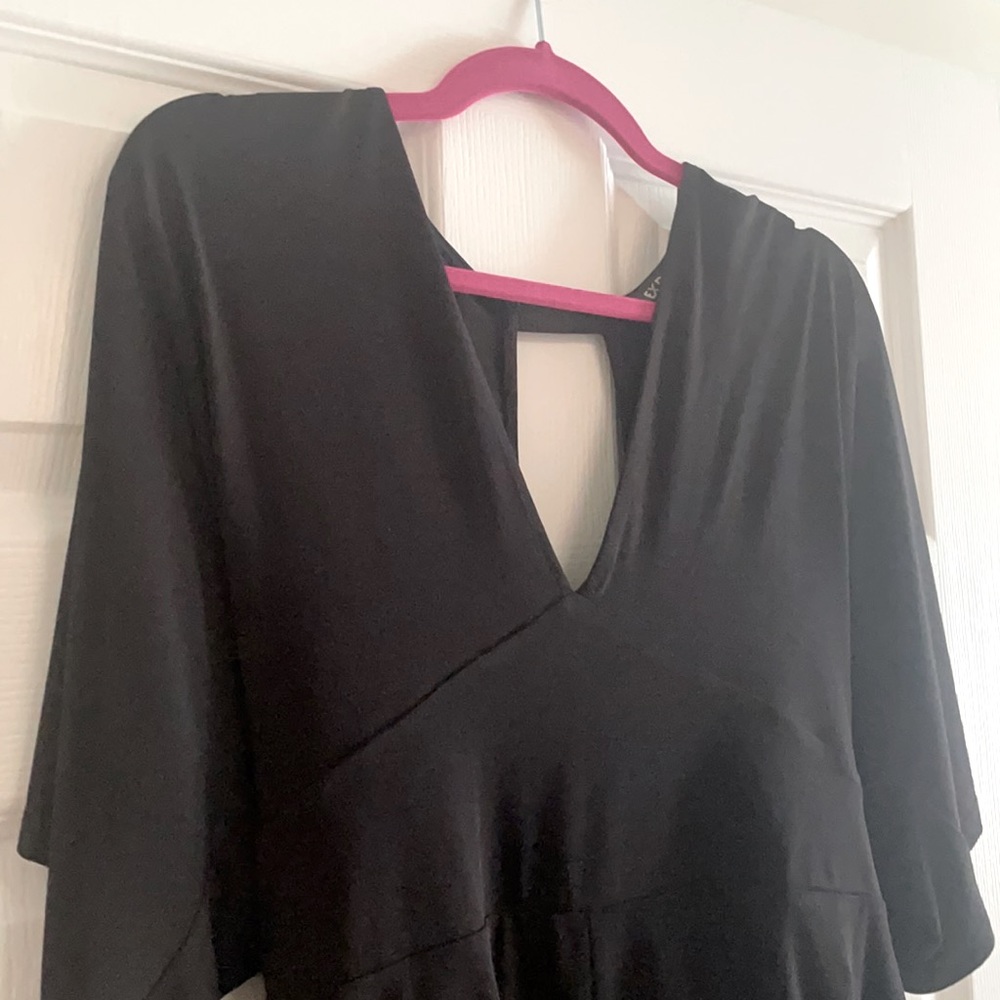 Black shorts romper